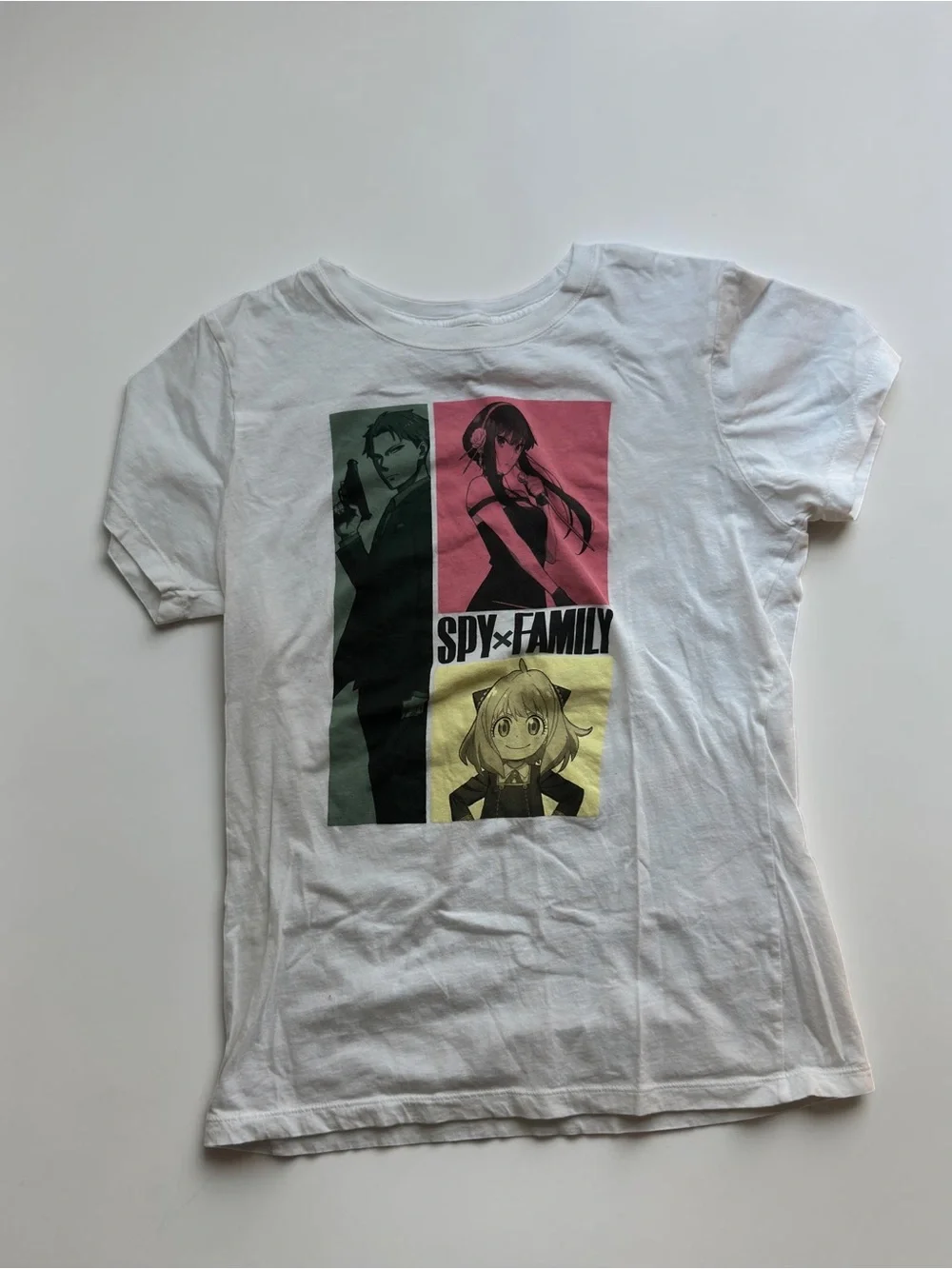 Kids Graphic White Short Sleeve Tee